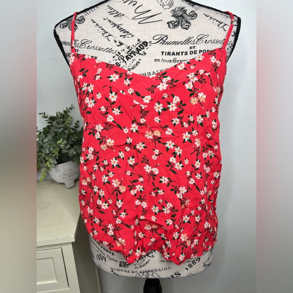En Crème Floral Tank Top